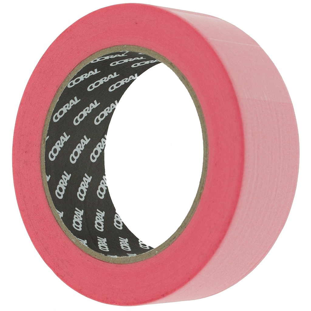 Coral Precision Masking Tape for Sharp Lines and Professional Re