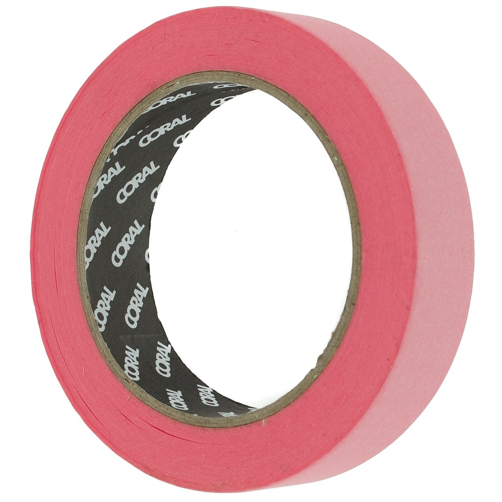 Coral Precision Masking Tape for Sharp Lines and Professional Re