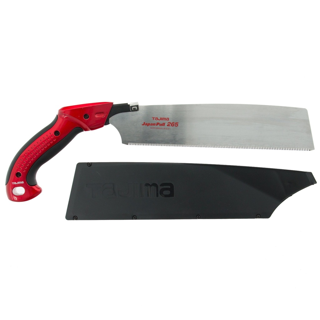 Tajima Aluminist Japanese Pull Saw for Precise Rapid Wood Cuts V