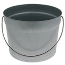 Coral Endurance Galvanised Metal Paint Kettle Container with Met