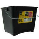 Coral Essentials Plastic Paint Scuttle Container with Metal Hand