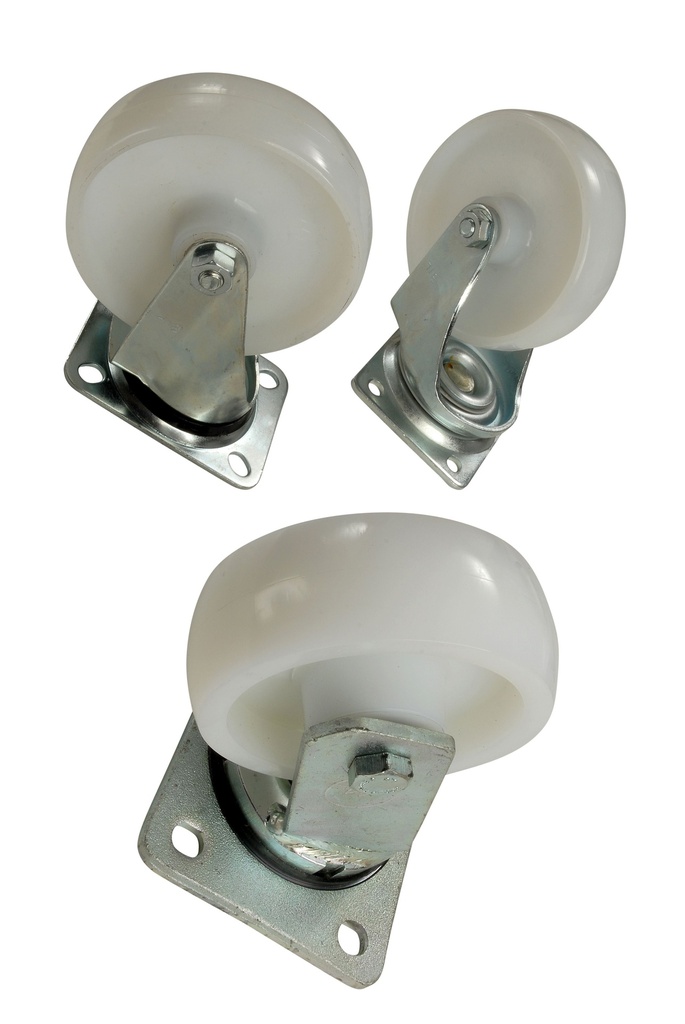 Fast Mover Replacement Casters for FMT300 Wheel Skates, 125mm