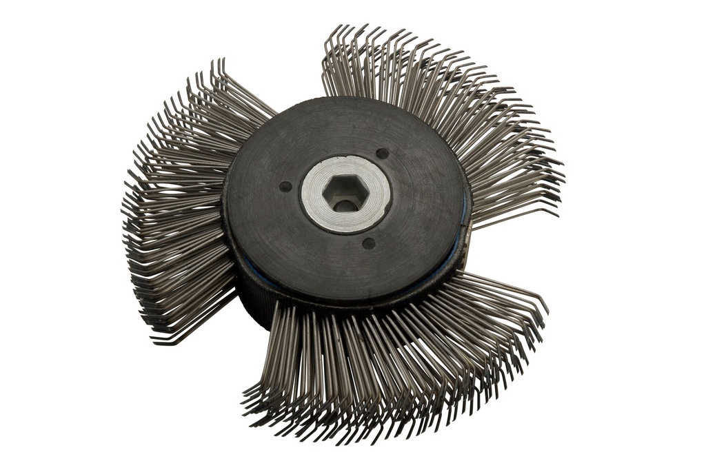 Fast Mover Wire Brush (Steel) and Hub Assembly For FT1047/FT1048, Coarse