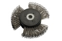 Fast Mover Wire Brush (Steel) and Hub Assembly For FT1047/FT1048, Coarse