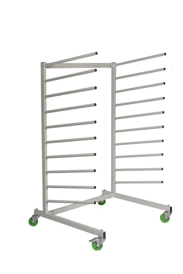 Fast Mover Windscreen Rack, Mobile, 8 Screens, 1060x 850mm