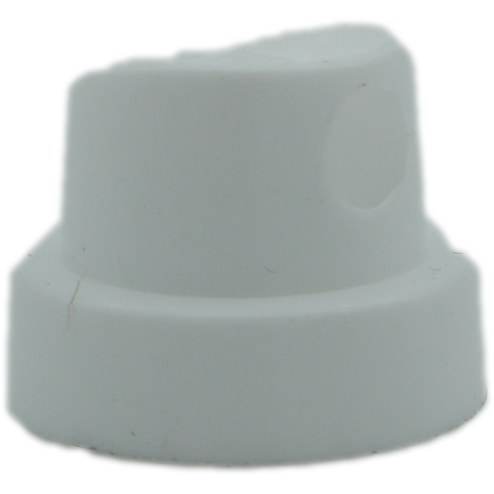 AEROSOL NOZZLE - WHITE CLEAR ROUND SPRAY (PACK OF 100)