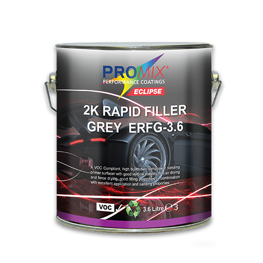 ECLIPSE - RAPID FILLER PRIMER LIGHT GREY (3.6LT)