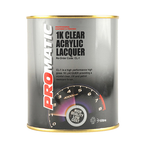 PROMATIC - 1K CLEAR ACRYLIC LACQUER (1LT)