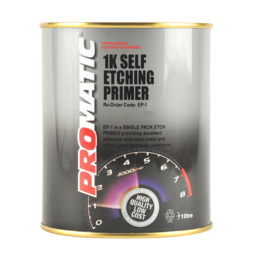 PROMATIC - 1K SELF ETCHING PRIMER GREY (1LT)
