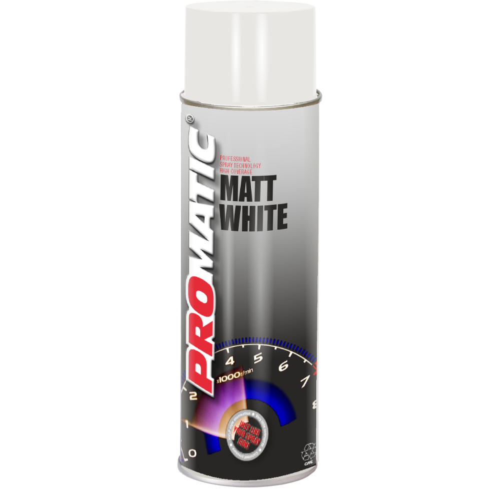 PROMATIC - WHITE MATT AEROSOL (500ML)