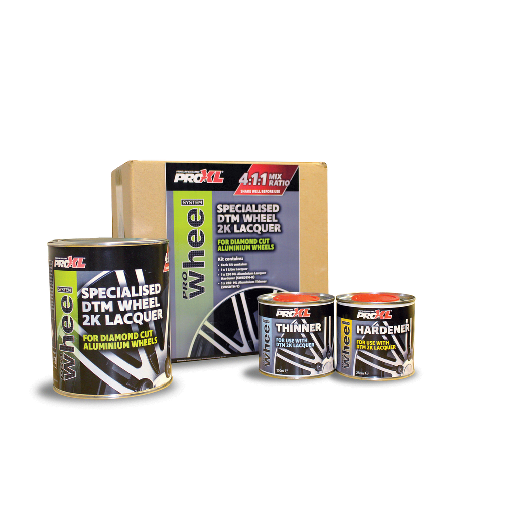 PROWHEEL - DTM ALUMINIUM SATIN LACQUER KIT (1.5LT)