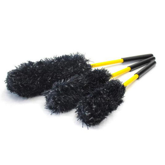 CarTec Microfibre Wheel Brush Kit 