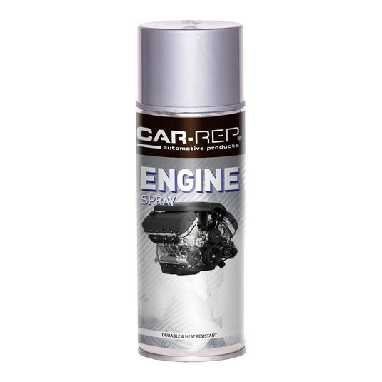 Car-Rep Silver Engine Spray 400ml - 400ml