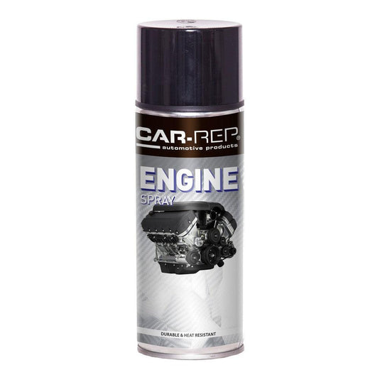 Car-Rep Black Engine Spray 400ml - 400ml