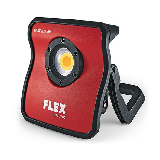 Flex DWL 2500 LED cordless high CRI-value full-spectrum light 10.8 / 18.0 V 