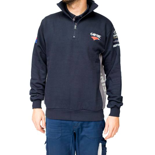 CarTec Cartec Official Half Zip Sweatshirt Medium