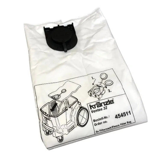 Kranzle Ventos 32 Fleece Dust Bags (Pack of 5) 