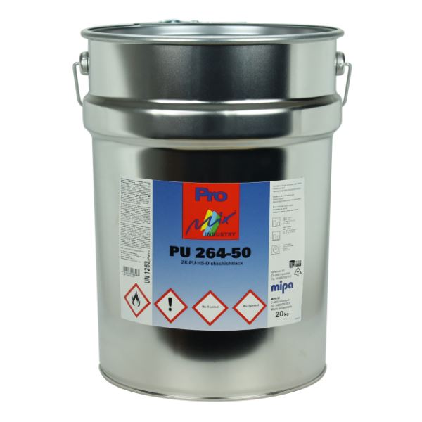 Mipa PU 264-50 2K PU HS HB Topcoat Semi
Gloss 15 KG