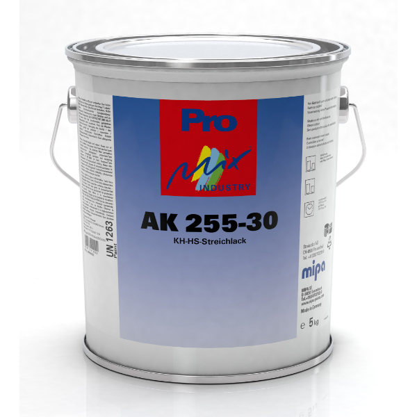 Mipa AK 255-30 Synthetic HS Topcoat Satin
Matt 3.7 KG