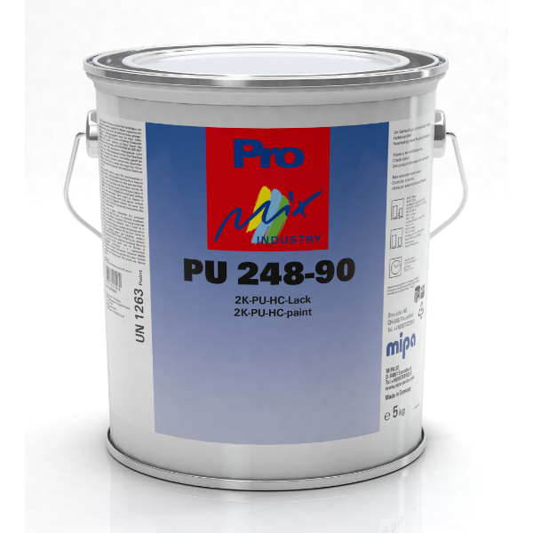 Mipa PU 248-90 2K PU HC Topcoat Gloss 3.8 KG