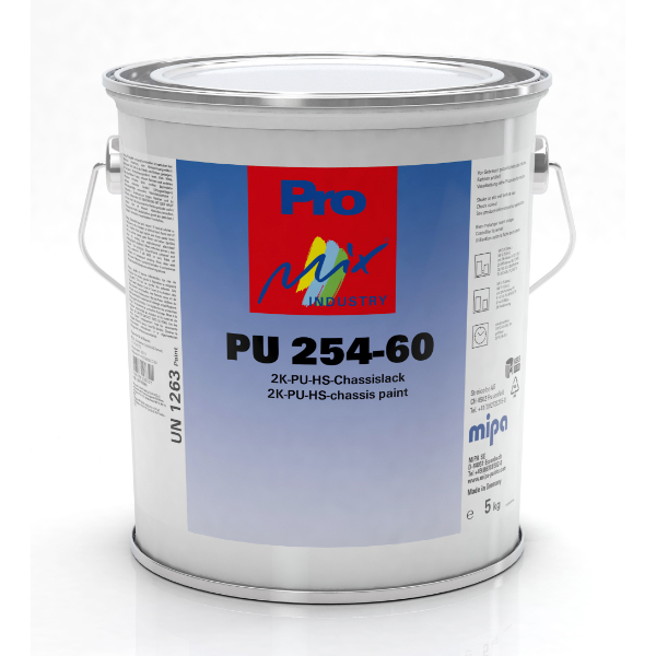 Mipa PU 254-60 2K PU HS Chassis Paint Satin Gloss (3.75KG)