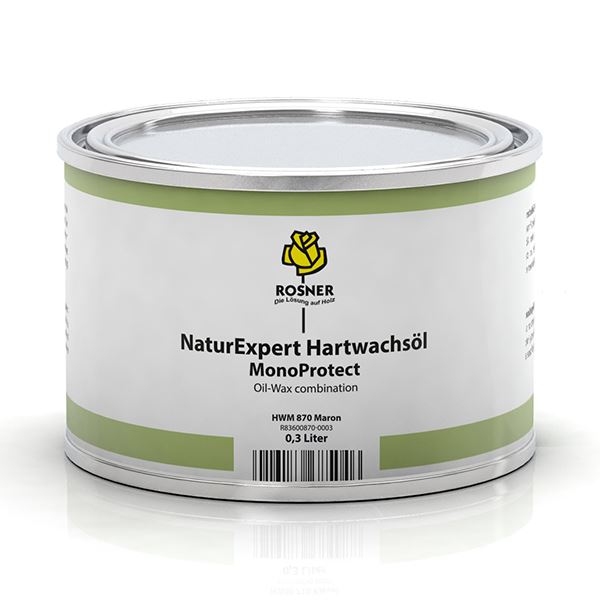 Rosner Monoprotect Natural Expert Hard Wax 870 Maroon - 0.3 Litr