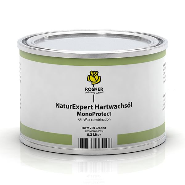 Rosner Monoprotect Natural Expert Hard Wax 780 Graphite - 0.3 Li