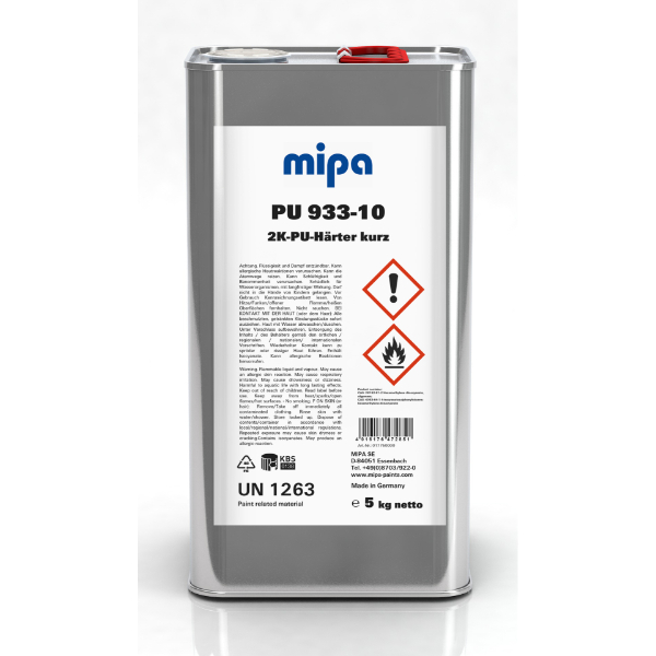 Mipa PU 933-10 2K Fast Hardener (5KG)