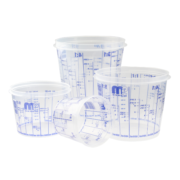 MP Disposable Clear Mixing Cups 2300 ml