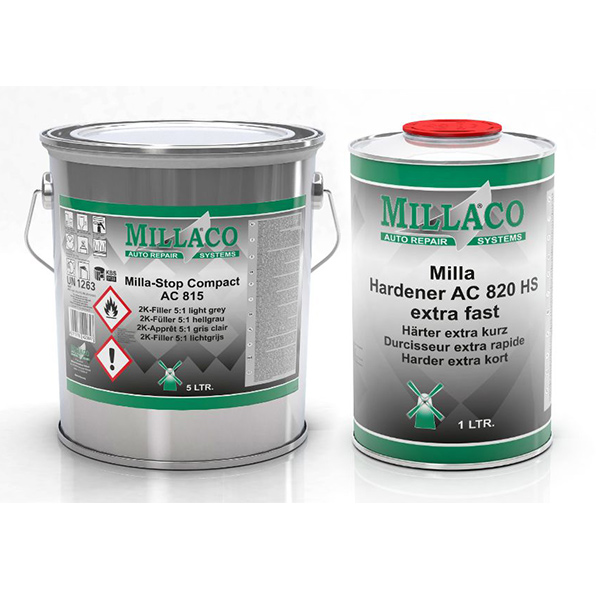 Millaco AC 815 Grey Kit with AC820 (1LT)