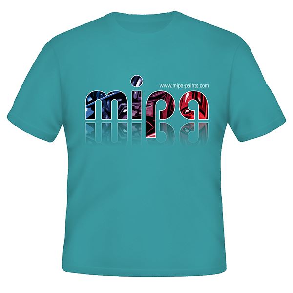 Mipa T-Shirt Graffiti Blue XL (1ITEM)