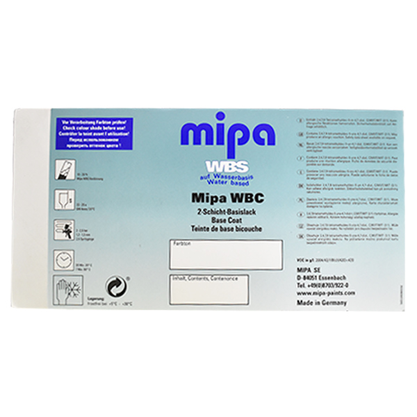 Mipa WBC 1 Litre Labels - Pack of 50