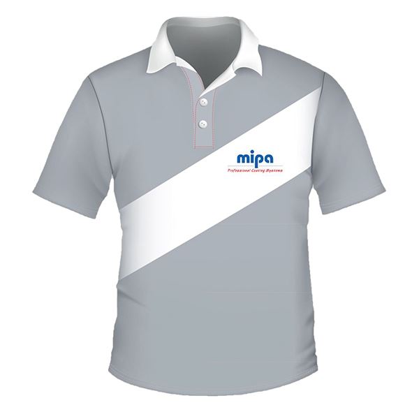 Mipa Polo-Shirt Greyline XL (1ITEM)