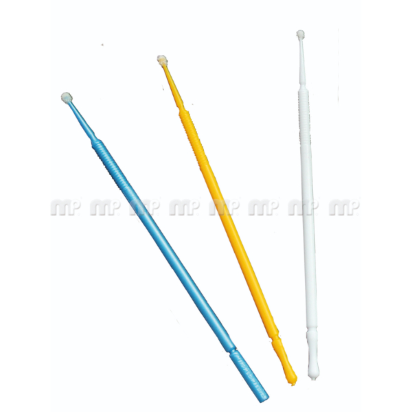 MP MicroSoft Touch-Up Tips Medium Yellow (Pack of 100)