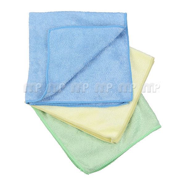 MP Microfibre Cloth Aqua Yellow 40 x 40cm (1 ITEM)