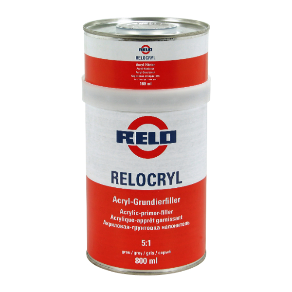Relo Grundierfiller Grey 960ml Incl. Hardener