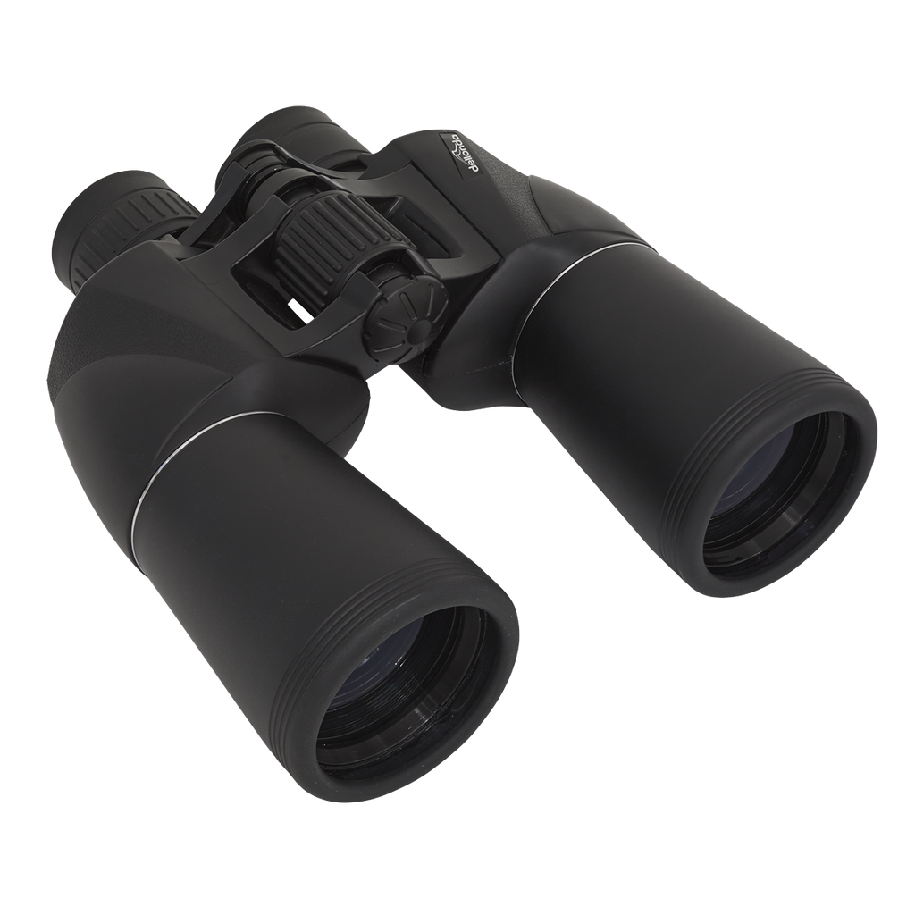 Dellonda Porro Prism BAK4 Binoculars with Case & Lens Caps 10x50mm