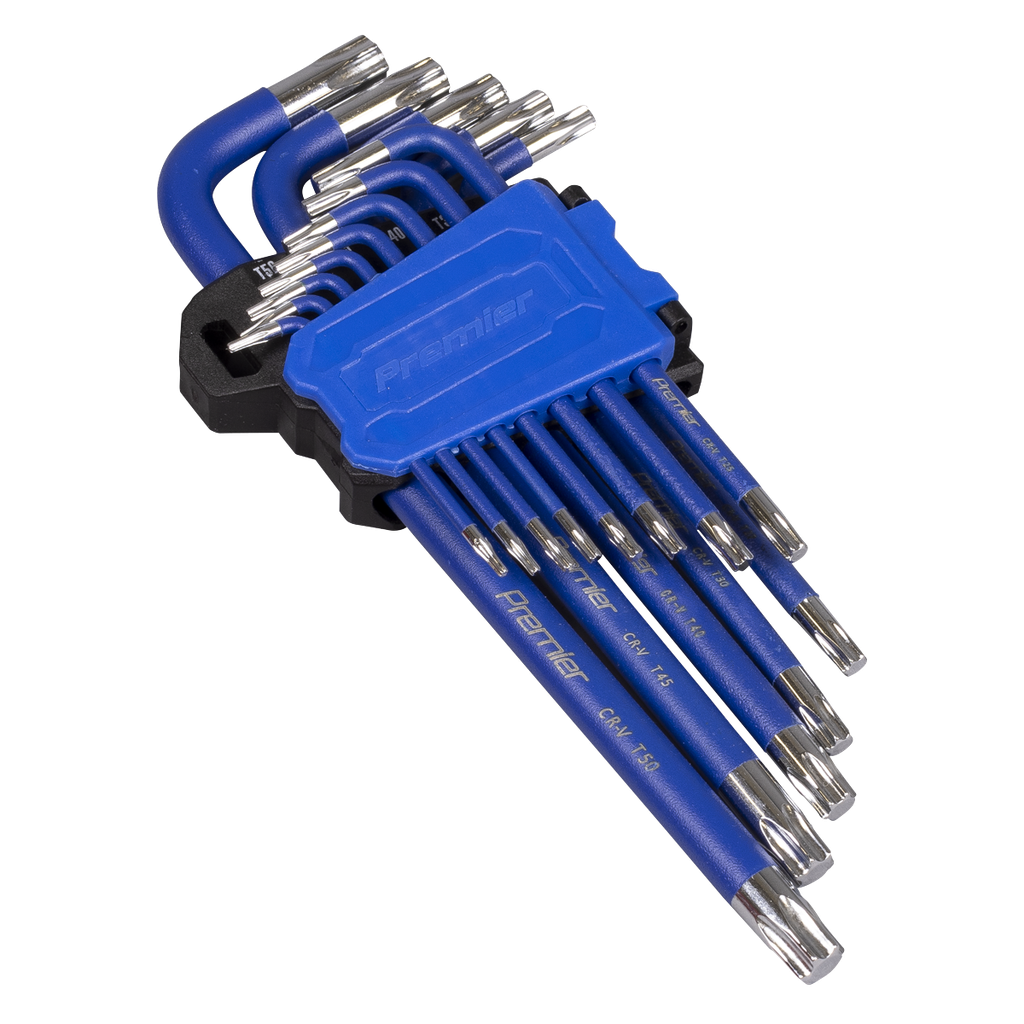 Sealey Premier Long Anti-Slip TRX-Star* Key Set 13pc