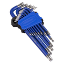 Sealey Premier Long Anti-Slip TRX-Star* Key Set 13pc