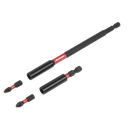 Premier Impact Grade Power Tool Bit Holder Set 4pc
