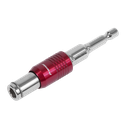 Sealey Premier Pivoting Magnetic Bit Holder 1/4"Hex(M) - 1/4"Hex(F)
