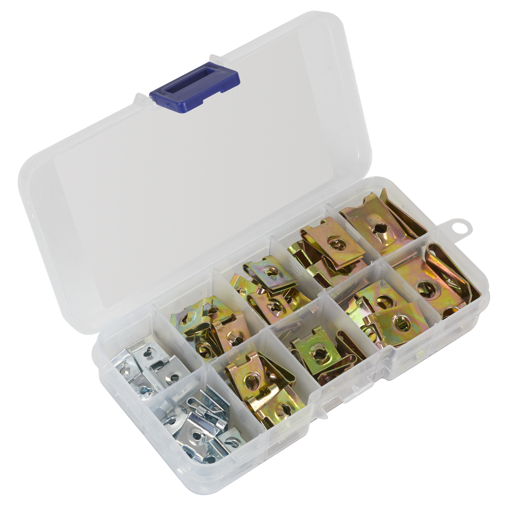 Sealey Spire Nut Assortment 74pc