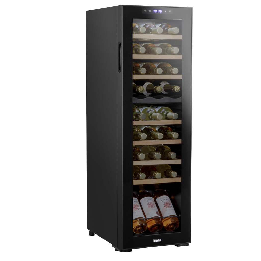 Baridi 27 Bottle Dual Zone Wine Fridge & Cooler