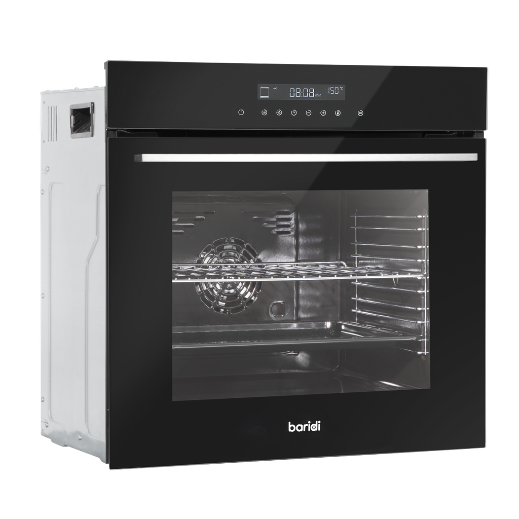 Sealey Baridi Integrated Fan-Assisted Electric Oven 60cm 72L Capacity - Black
