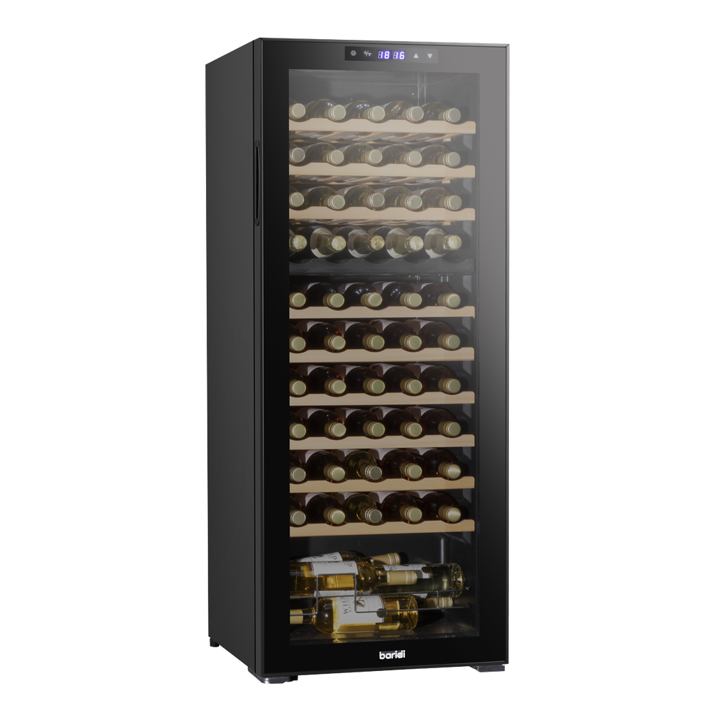 Baridi 55 Bottle Dual Zone Wine Fridge & Cooler