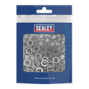 Sealey Flat Washer Stainless Steel M6, DIN 125 - Pack of 100