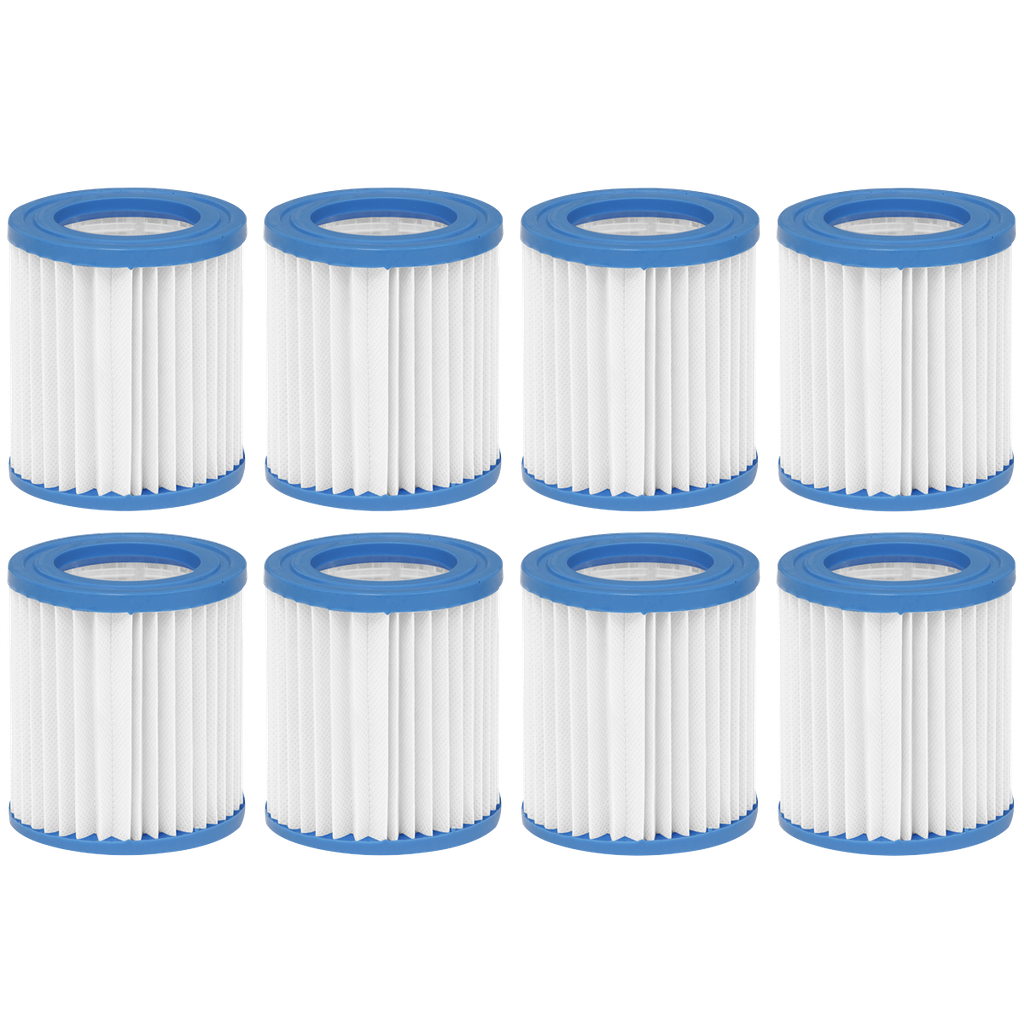 Sealey Dellonda Swimming Pool Filter Cartridge - Pack of 8