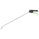 Air Blow Gun with Angled Lance Ø8mm 480mm with 1/4"BSP Air Inlet