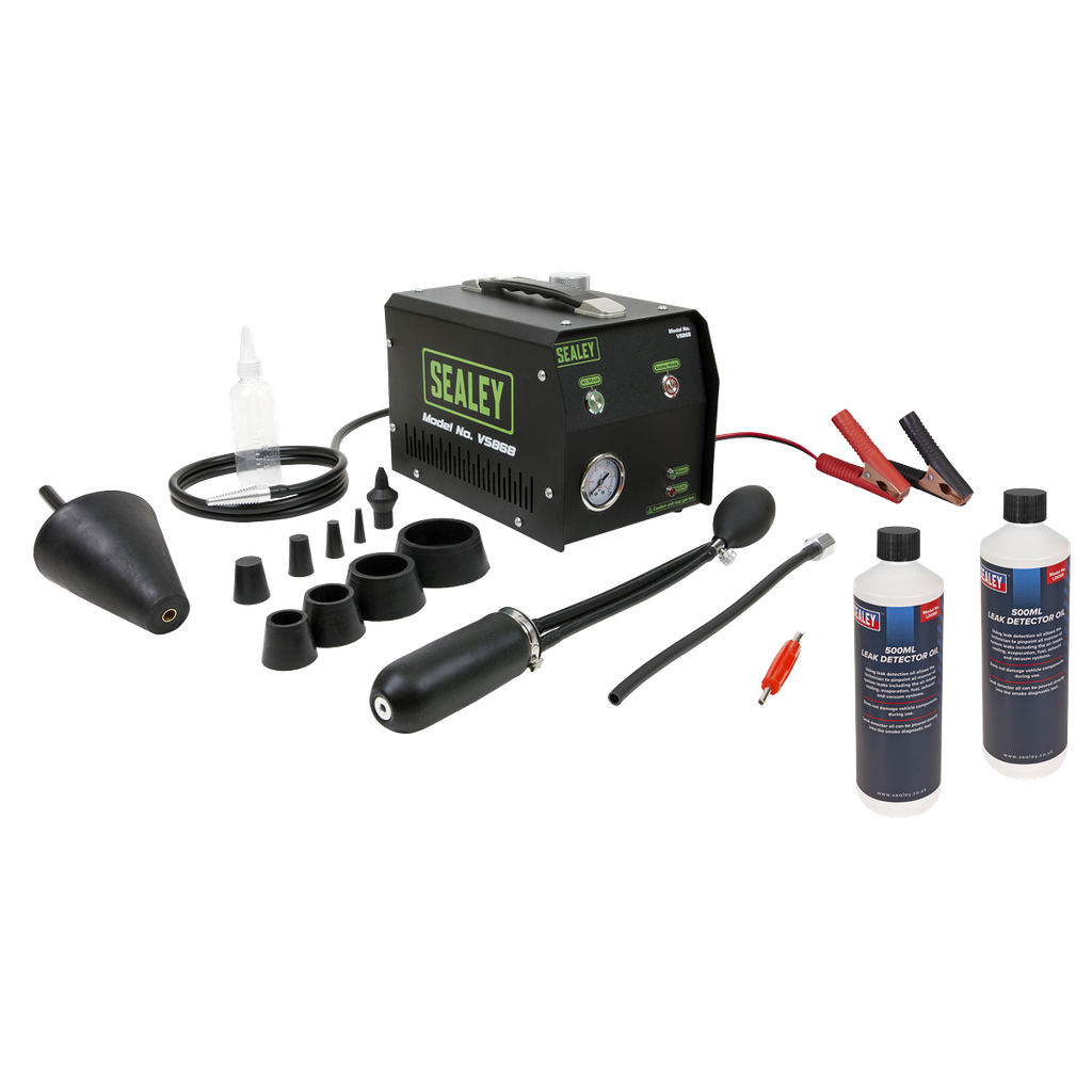 Sealey Leak Detector Smoke Diagnostic & Leak Detector Oil Kit