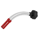 Sealey Flexi Pouring Spout for Screw Cap Jerry Cans - Red